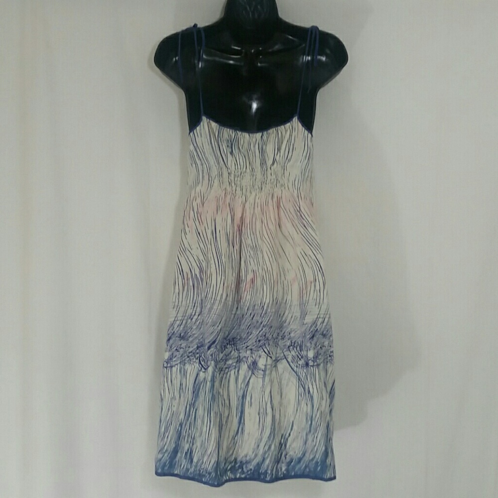 ANTHROPOLOGIE Viola Spaghetti Strap Dress Size 2 - Picture 4 of 6